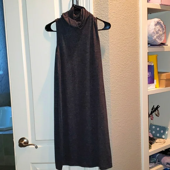 Old Navy | Dresses | Nwt Sleeveless Jersey Turtleneck Midi Dress Old Navy |  Poshmark